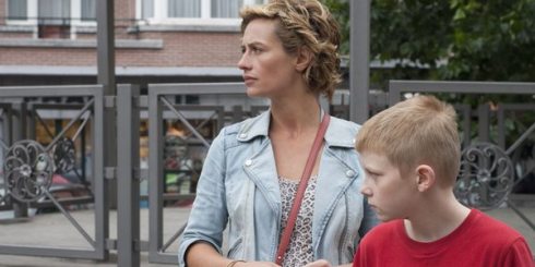 CECILE KID WITH BIKE