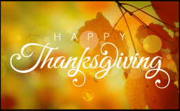 Happy Thanksgiving!