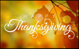 Happy Thanksgiving…